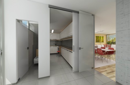 návrh a vizualizácia interiéru rodinného domu, Teplička nad Váhom